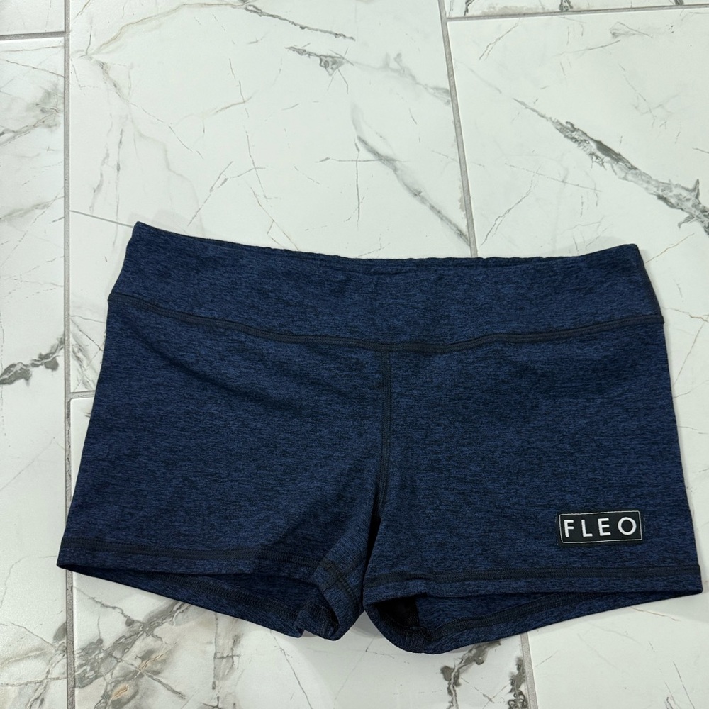 Fleo Women's Dark Blue Athletic Shorts